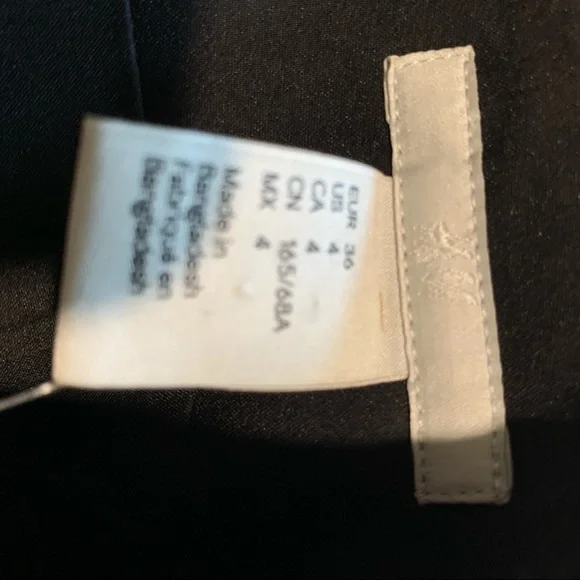H&M black skirt size 4 - Picture 4 of 4